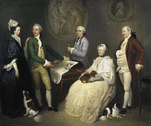 Franciszek Smuglewicz Portrait of James Byres of Tonley and his family